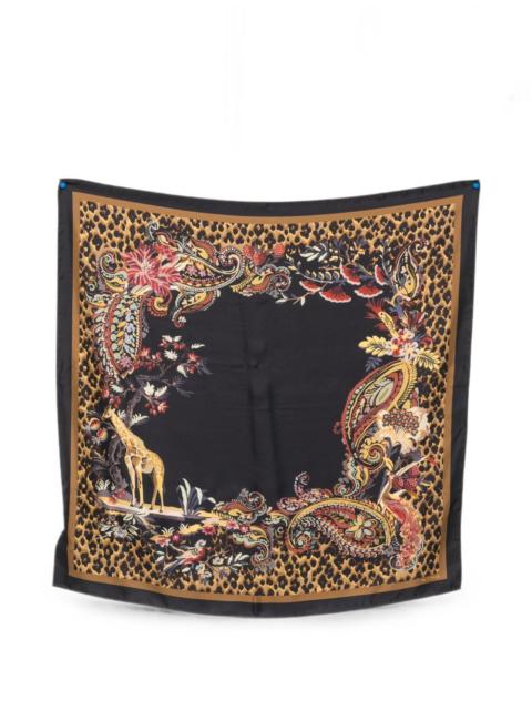 Etro Etro Women Printed Silk Foulard