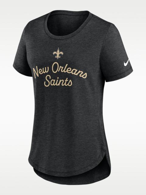 Nike New Orleans Saints Script Women's Nike NFL T-Shirt