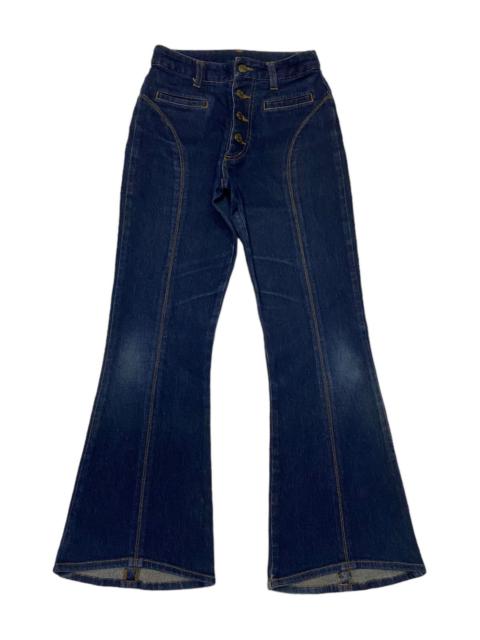Other Designers If Six Was Nine - 🔥FLARE JEANS UNBRAND JAPANESE BOOTCUT DENIM JEANS DISTRESSED