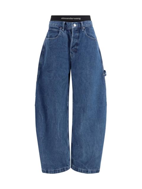 Alexander Wang Alexander Wang Women Prestyled Mid-Rise Jeans