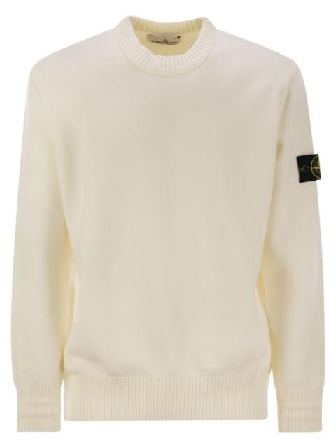 Stone Island Stone Island Men Cotton-Blend Crew-Neck Jumper