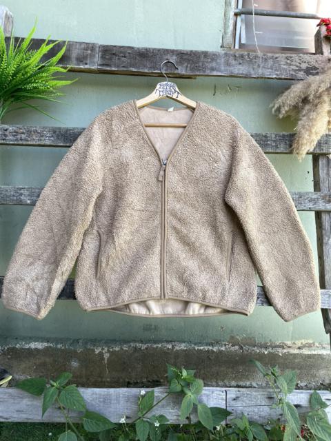 Other Designers Uniqlo - Uniqlo Sherpa Fleece Zipper Up Sweter