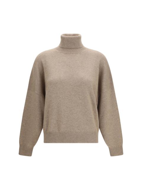 Brunello Cucinelli Brunello Cucinelli Cashmere Turtleneck Sweater Brown