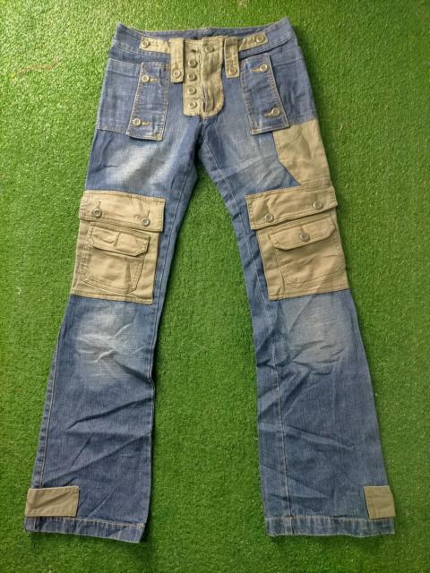 Other Designers Japanese Brand - Rare Japanese multipocket Flare Jeans