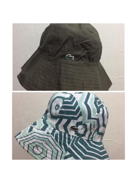 LACOSTE VTG Lacoste Reversible Bucket Hat