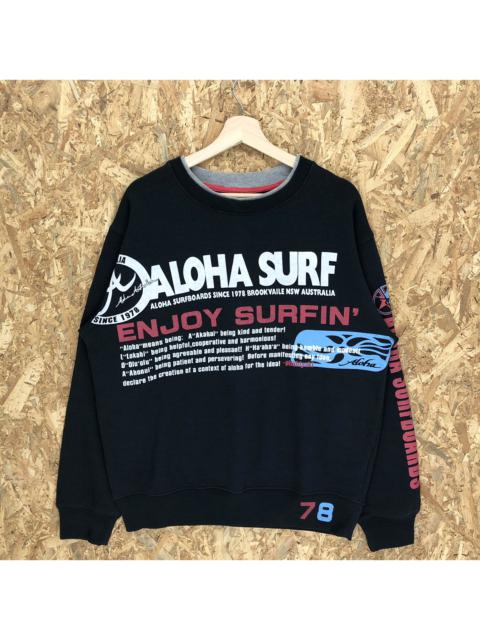Other Designers Vintage - Vintage Aloha Surf Crewneck Sweatshirt
