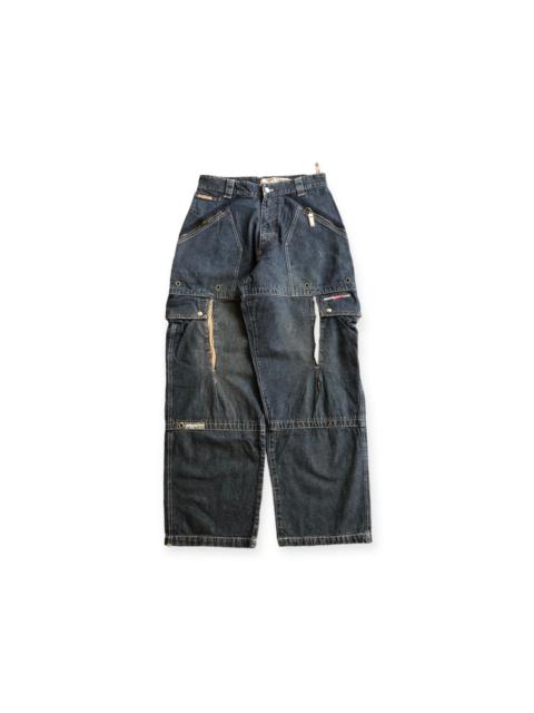 Other Designers Vintage Y2K Pract Denim Cargo Pants