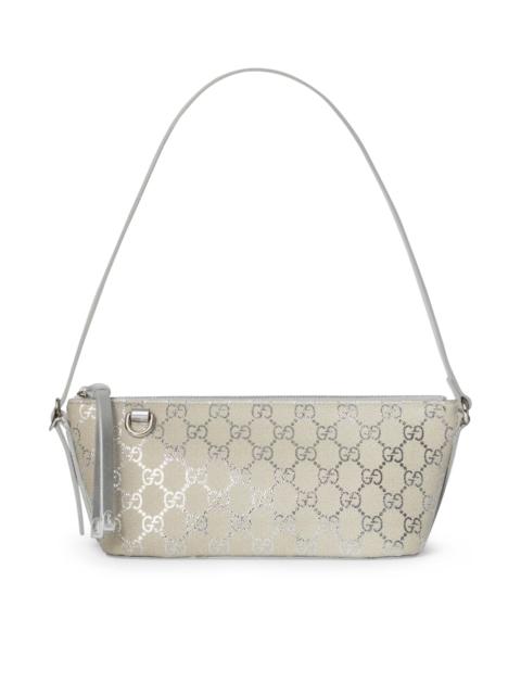 GUCCI SMALL GG EMBLEM SHOULDER BAG