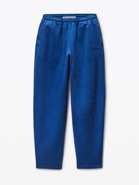 Alexander Wang Blue Wide-Leg Sweatpants