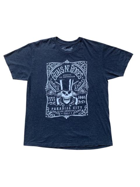 Other Designers Band Tees - Guns N Roses Appetite Of Destruction ParadiseCity T Shirt