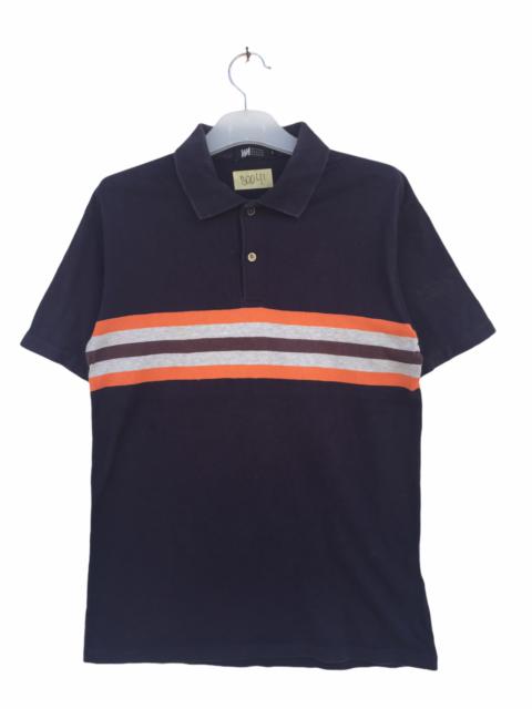 Other Designers Vintage - Vintage Issey Miyake Polo Stripe Size L fit M