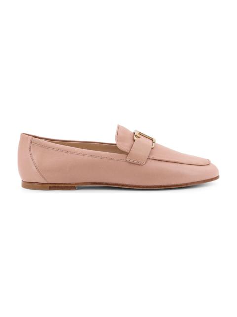 Leather Loafer With Metal Detail