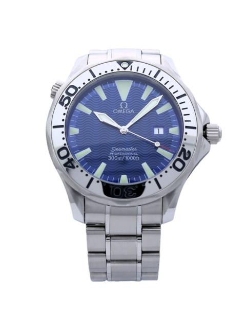 OMEGA Pre-owned Omega Seamaster Quartz Chronometer Blue Dial Men's Watch 2265.8