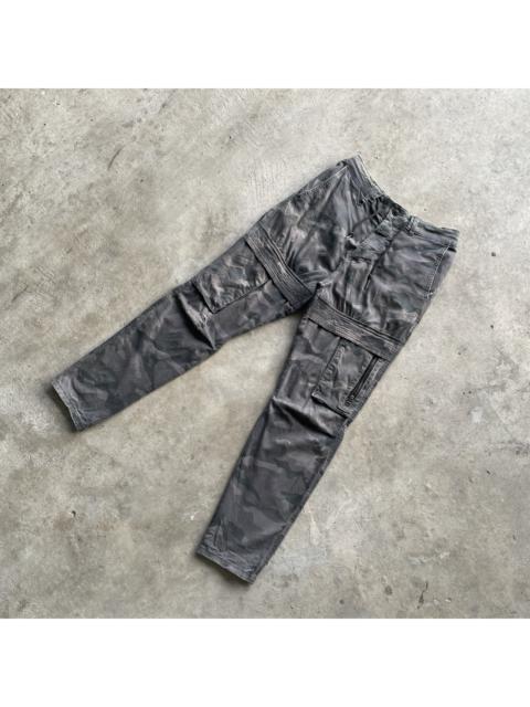 Other Designers Vintage - Vintage Japanese Faded Spring Waist Multipocket Cargo Pants
