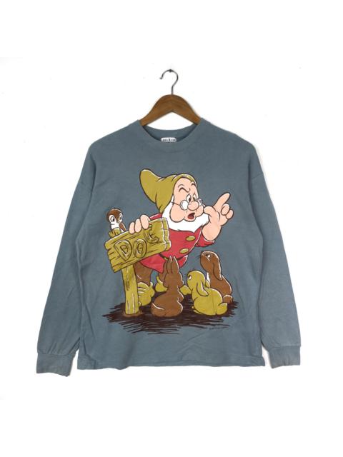 Other Designers Disney - VINTAGE SNOW WHITE AND THE SEVEN DWARFS CARTOON PULLOVER