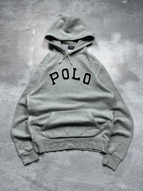 Polo Ralph Lauren Vintage Polo Ralph Lauren Centre Logo POLO Hoodie Sweatshirt