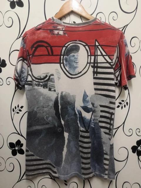 Other Designers Vintage - Vintage Volcom Over Print Tee Skate Hook-up Blind Bitch