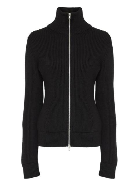 Maison Margiela Maison Margiela Women Ribbed Cardigan With Zip