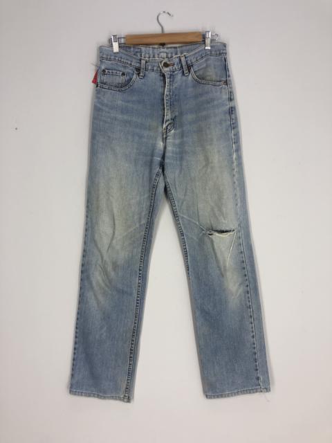 Other Designers Vintage - Vintage Levi's Light Blue Jean Ripped Jean Size 31