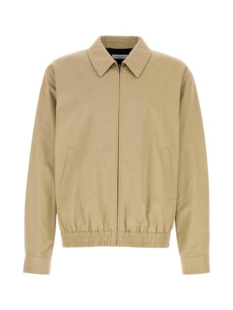 SAINT LAURENT Beige Gabardine Jacket