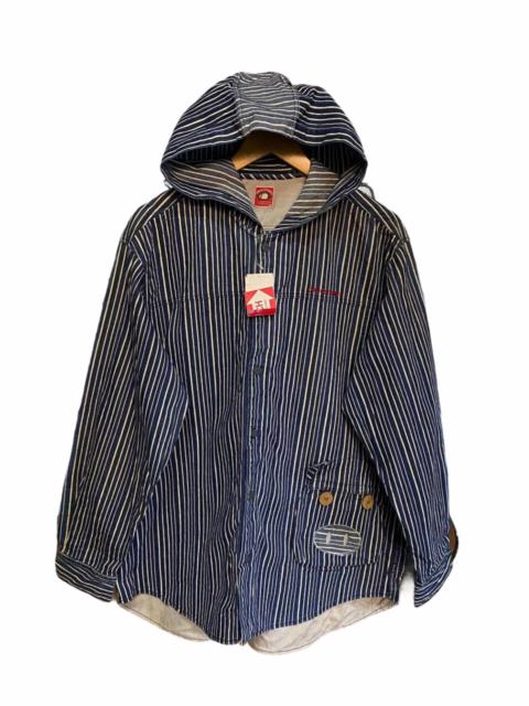 Other Designers Japanese Brand - Vintage Drugstore Hoodie Denim