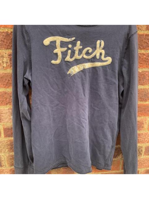 Other Designers Abercrombie & Fitch Men's Blue and Navy Sweatshirt