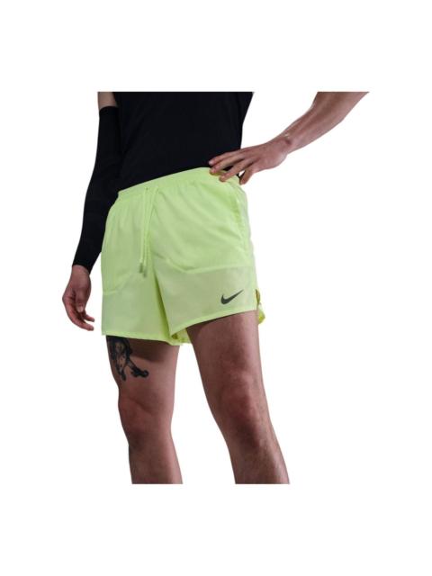 Nike Nike Dri-FIT Stride 5" Hidden Lined Running Shorts 'Barely Volt' DM4756-701