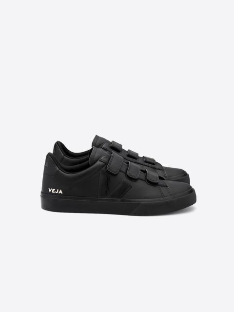 VEJA RECIFE LEATHER FULL BLACK