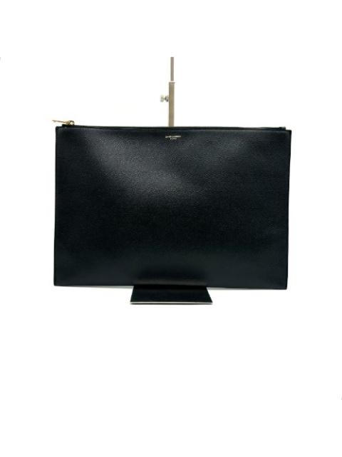 saint - saint laurent logo clutch
