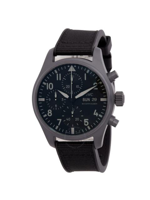 IWC Pilot's Chronograph Automatic Black Dial Men's Watch IW388106