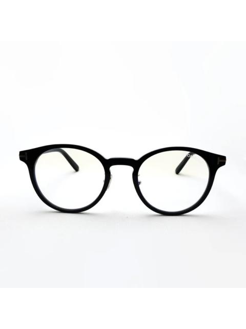 TOM FORD Tom Ford Blue Light Block Round Unisex Eyeglasses FT5996-K-B 001 51