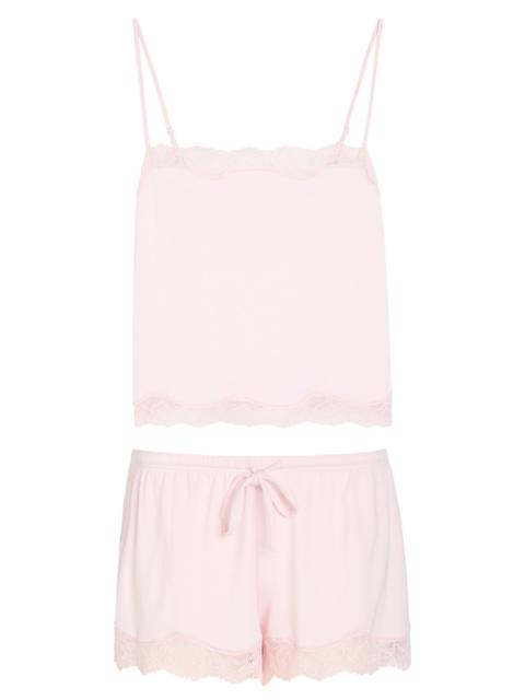 SKIMS Skims Lace-trim Stretch-modal Pyjama set