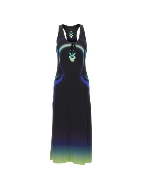 CASABLANCA Casablanca Women Sporchid Slinky Midi Dress