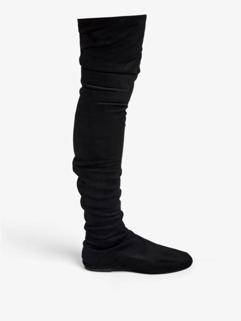 Proenza Schouler Tee Stretch Over The Knee Boots in Faux Suede