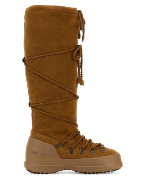 MOON BOOT Moon Boot Women Camel Suede Luna Boots
