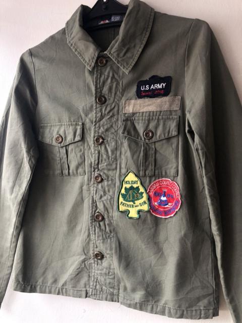 Other Designers Beams Plus × Japanese Brand - Vintage Beams Heart Army Style Jacket