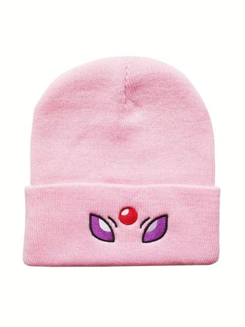 Other Designers Y2K Anime Pink Espeon Pocket Monster Beanies Winter Warm Hat Cute Embroidery Cap Adult Kid