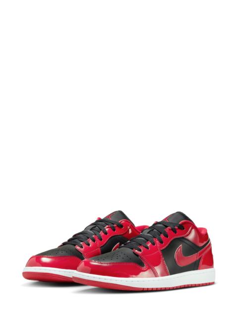 Jordan Nike Air Jordan 1 Low SE Sneaker in Black/Varsity Red at Nordstrom