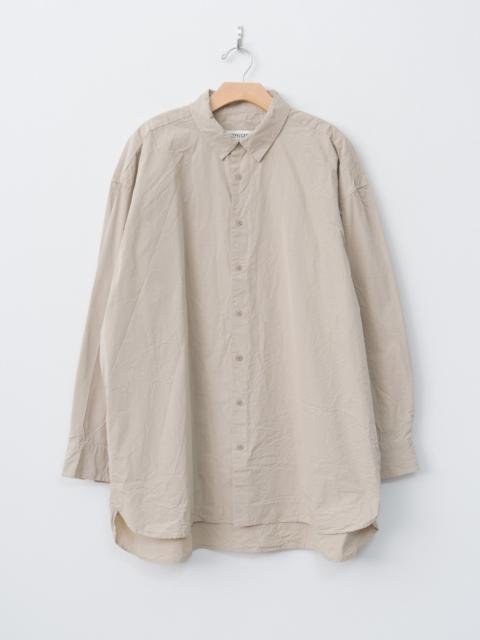 CASEY/CASEY Hamnet Shirt PAPER COT - Beige