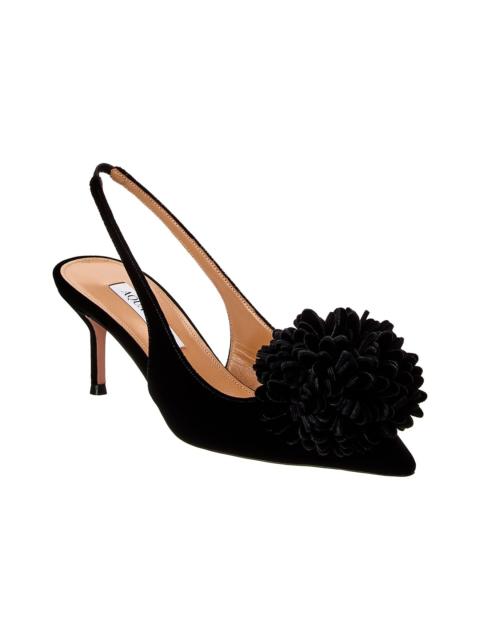 AQUAZZURA Aquazzura Couturier 65 Velvet Slingback Pump
