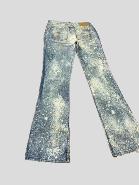 Other Designers Flared CALVIN KLEIN Distressed Stone & Tint Boot Cut Denim