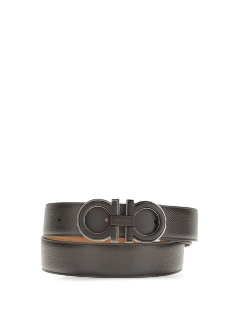 FERRAGAMO Ferragamo Men Reversible And Adjustable Gancini Belt