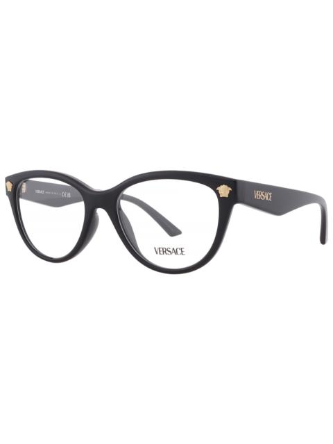 VERSACE Versace Demo Cat Eye Ladies Eyeglasses VE3365U GB1 52