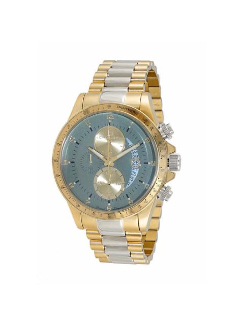 Other Designers Torino Carrero Winner Circle Chronograph Tachymeter Green Dial Men's Watch C2T101LGN