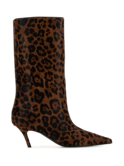 Amina Muaddi Amina Muaddi Women Printed Calf Hair Fiona Boots