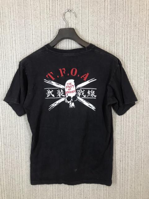 Other Designers Japanese Brand - ‼️VINTAGE TFOA SKULL PUNK TSHIRT VERY RARE‼️