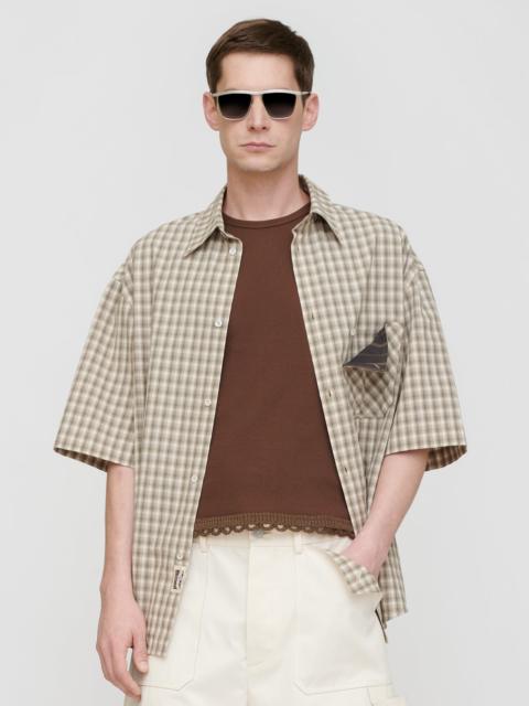 Nanushka Checked Shirting Shirt