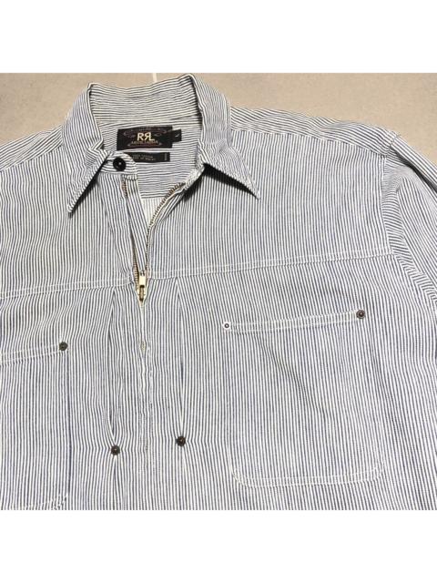 Other Designers Vintage - RRL Ralph Lauren Zipper Workshirt Longsleeve