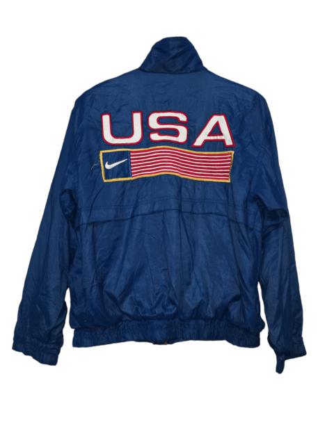 Nike Nike usa embroidered vintage jacket rare🔥
