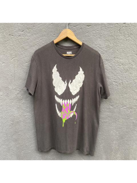 Other Designers Vintage - Thrashed Faded Venom Marvel Comics Movie Cartoon Tee